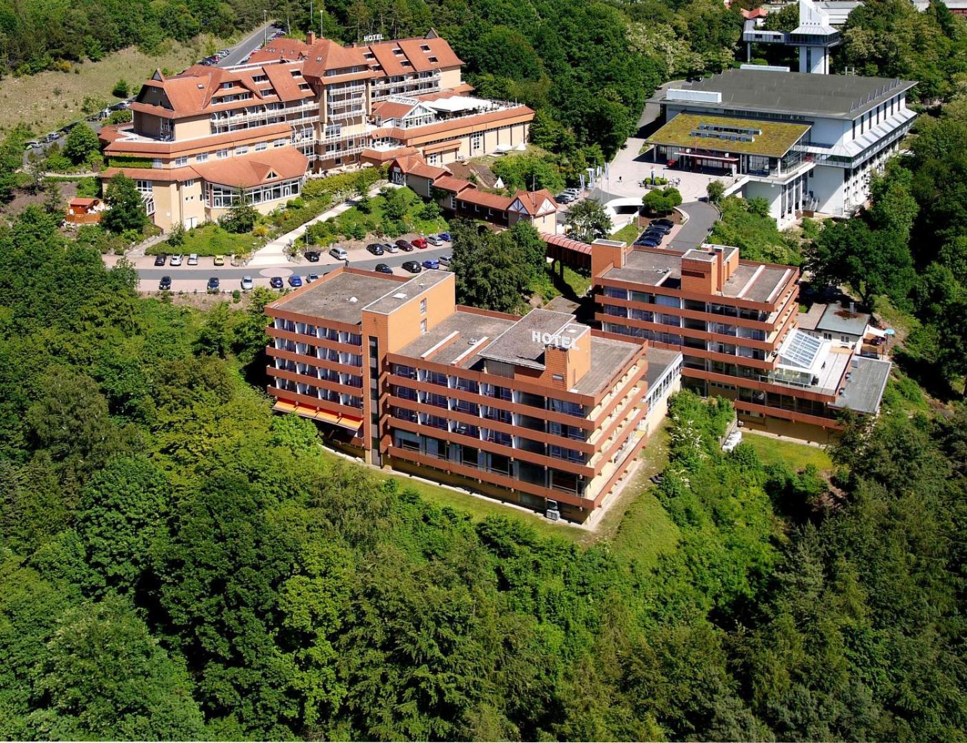 Hotel Pergola Im Goebels Hotel Rodenberg โรเทนบวร์ก อัน แดร์ ฟุลดา ภายนอก รูปภาพ