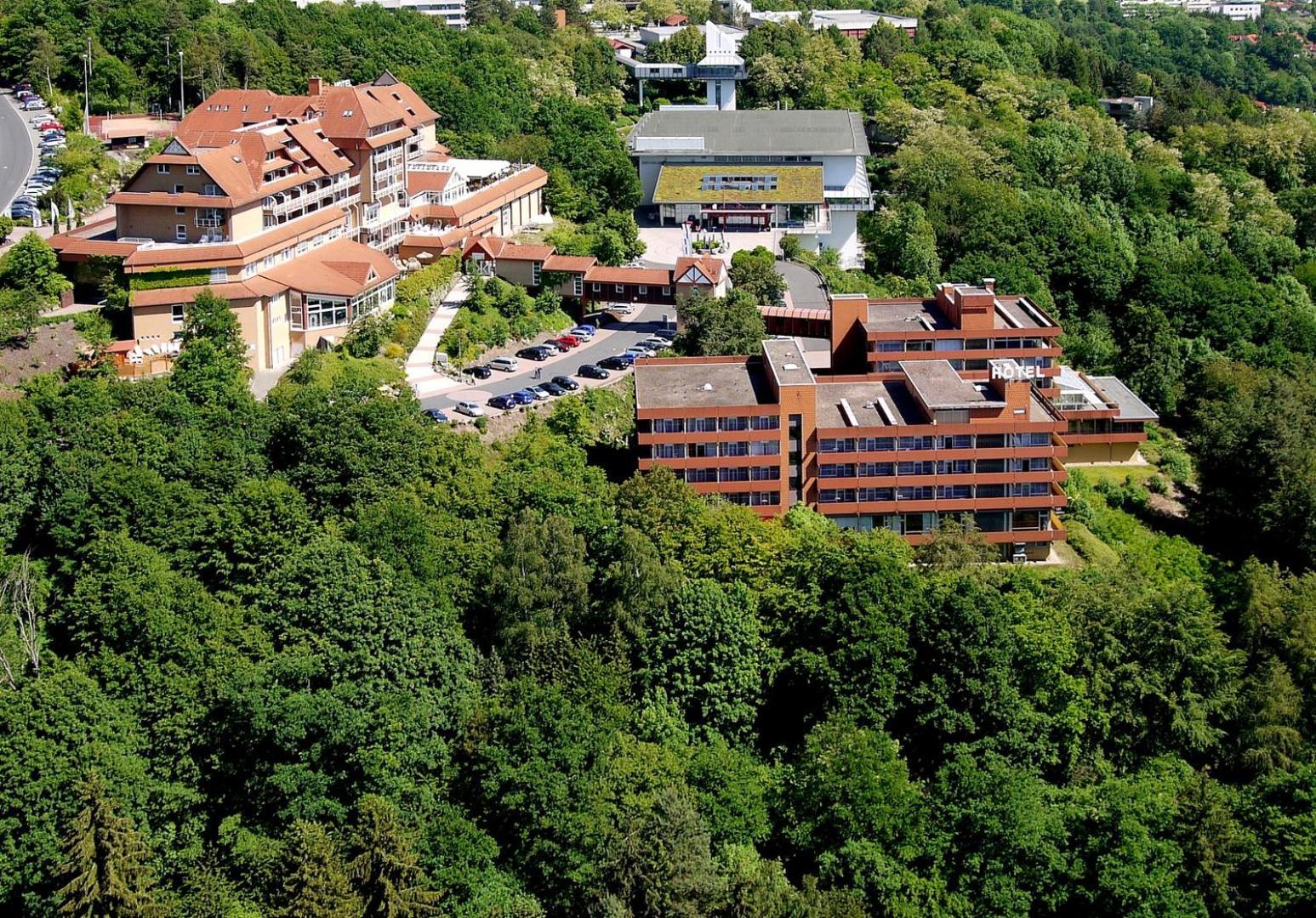 Hotel Pergola Im Goebels Hotel Rodenberg โรเทนบวร์ก อัน แดร์ ฟุลดา ภายนอก รูปภาพ