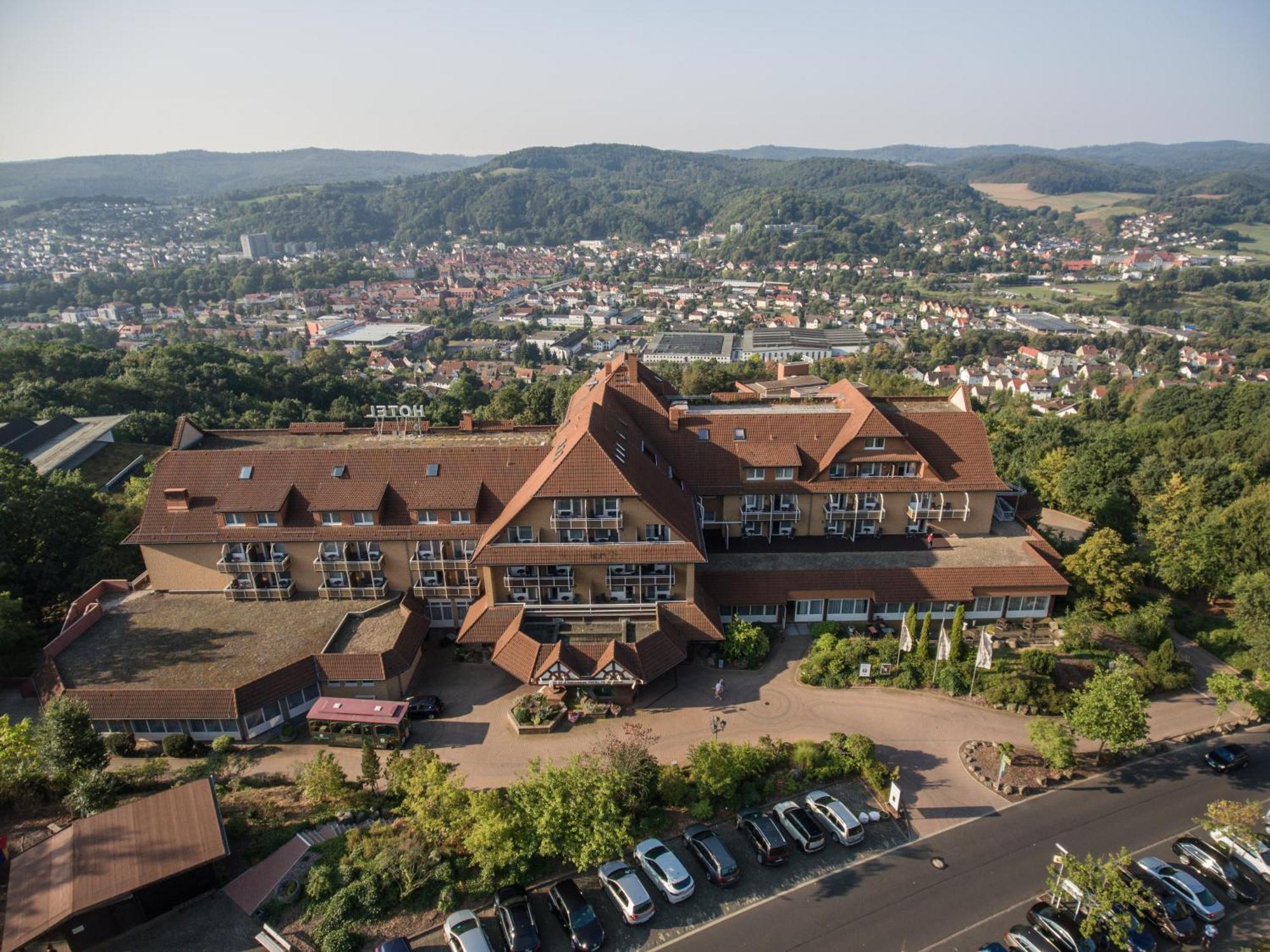 Hotel Pergola Im Goebels Hotel Rodenberg โรเทนบวร์ก อัน แดร์ ฟุลดา ภายนอก รูปภาพ